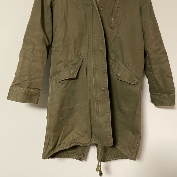 Lowrys farm green parka coat size medium - Picture 10 of 10